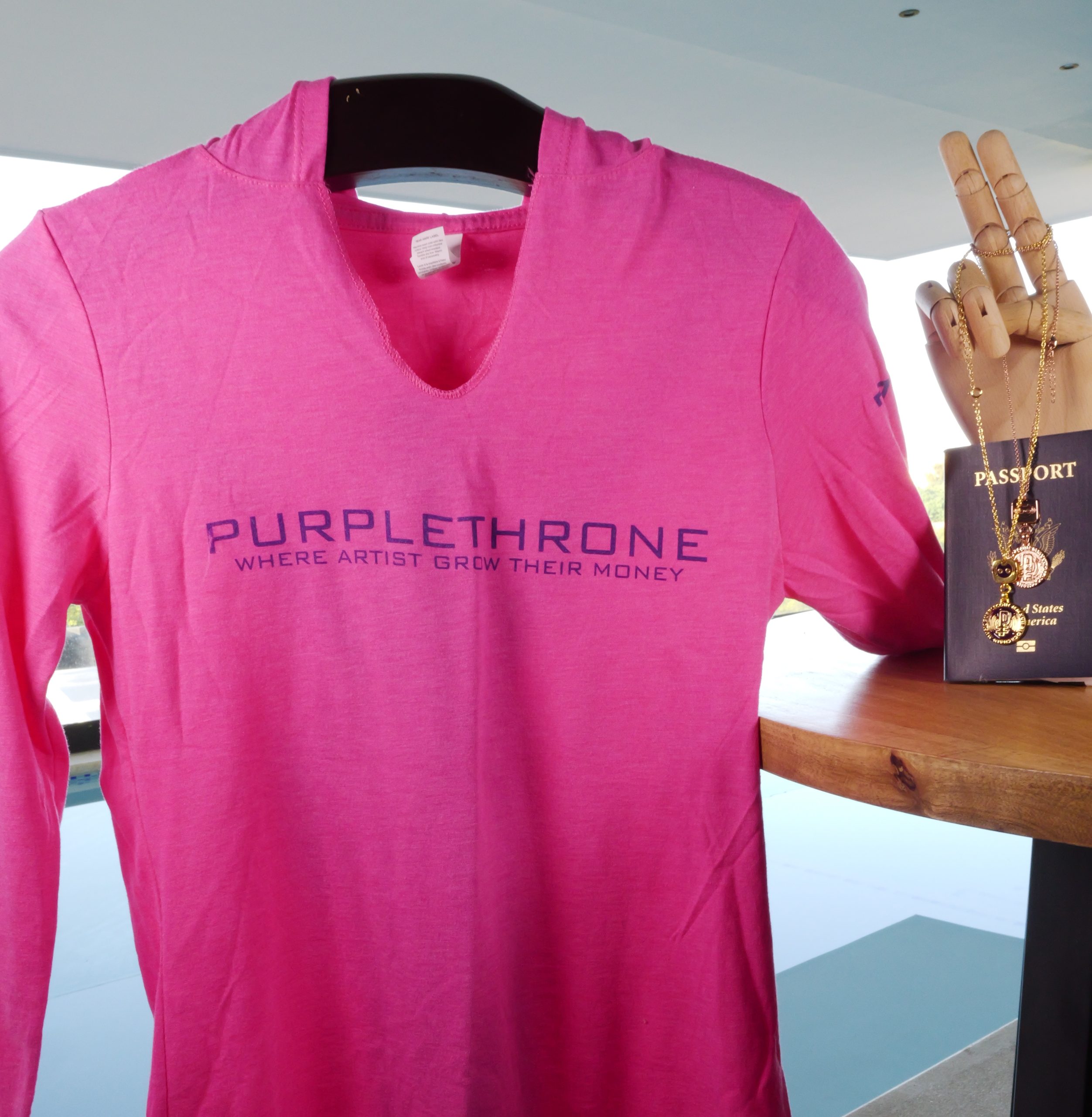 PurpleThrone Power Hoodie Tee